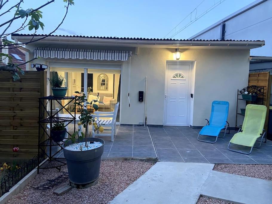 Maison Jardin Et Parking Gratuit - 10 Min De L'Aeroport - Metro 14 - Arrivee Autonome Orly Eksteriør billede